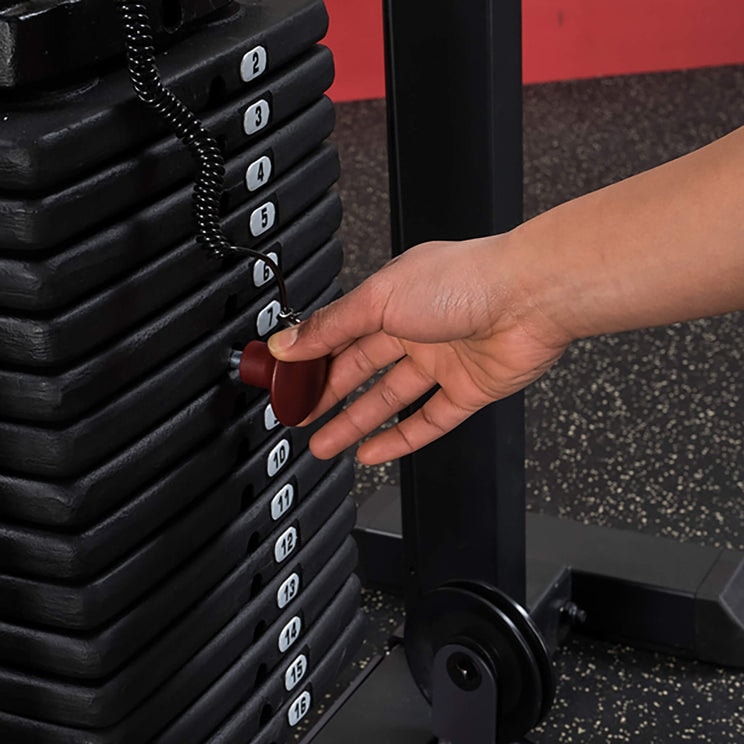 Bodysolid BOS-GIOT-STK/3 Pro Select Inner & Outer Thigh Machine With 310lb. Stack body solid inner outer-thigh machine