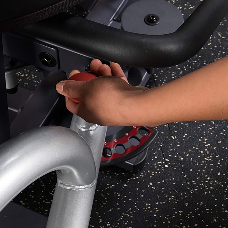 Bodysolid BOS-GIOT-STK/3 Pro Select Inner & Outer Thigh Machine With 310lb. Stack inner thigh press machine