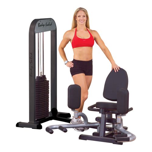Bodysolid BOS-GIOT-STK/3 Pro Select Inner & Outer Thigh Machine With 310lb. Stack outer thigh workout machine