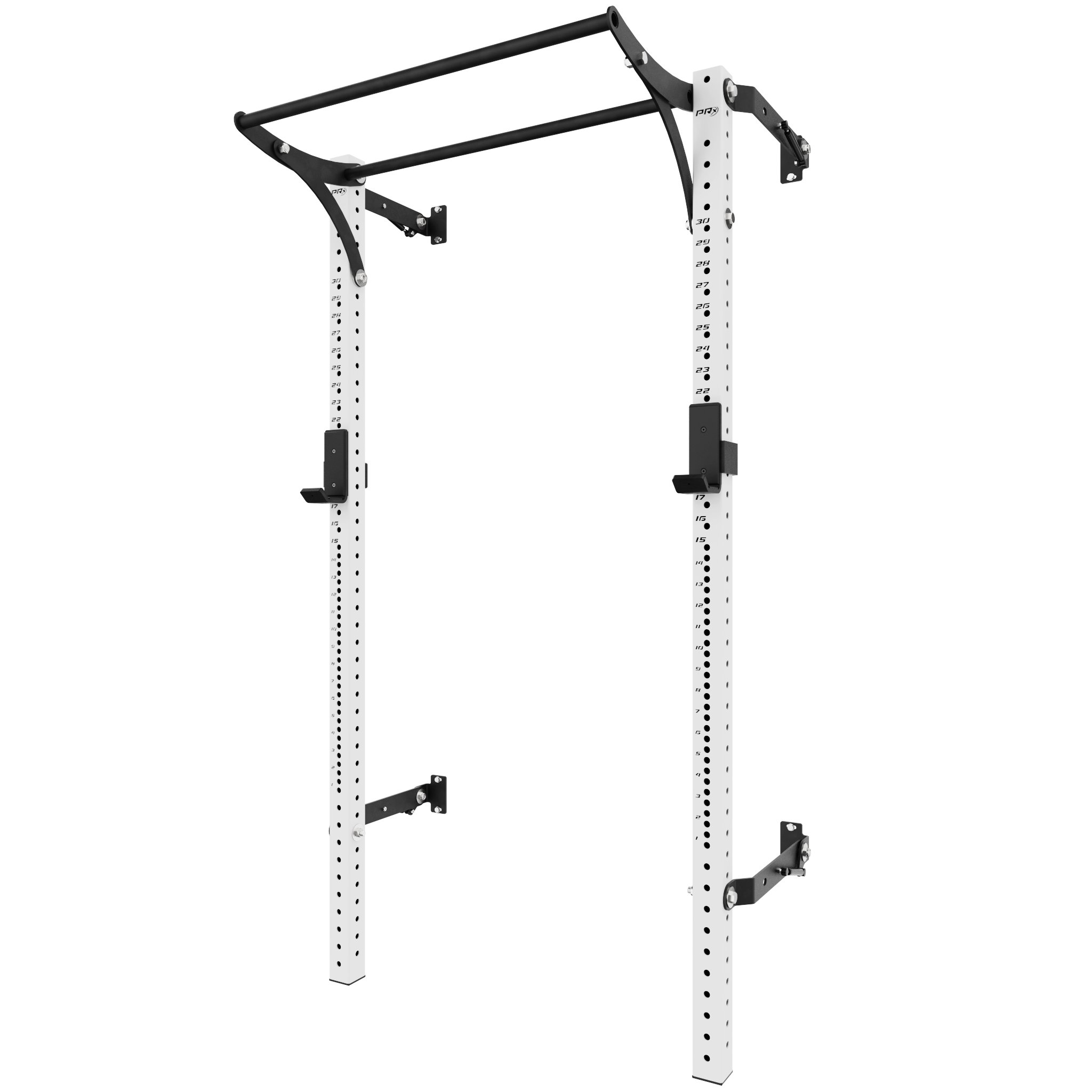 PRX 2x3 Profile Rack with Kipping Pull-Up Bar folding workout rack
