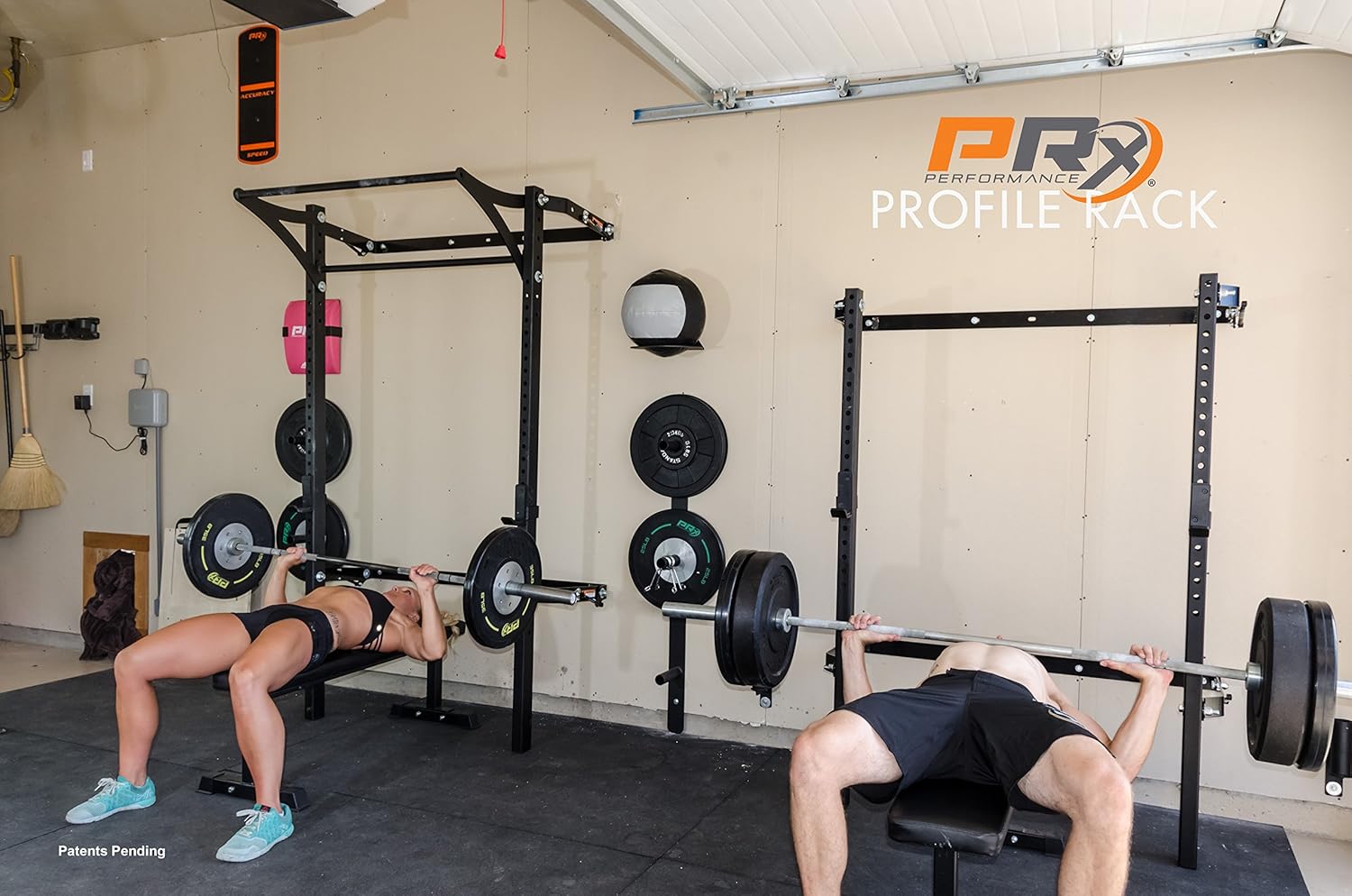 PRX 2x3 Profile Rack with Kipping Pull-Up Bar prx pull up bar
