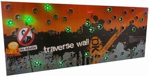 Trailblazer Traverse Climbing Wall - Wall-Mount Trailblazer Traverse Climbing Wall - Wall-Mount