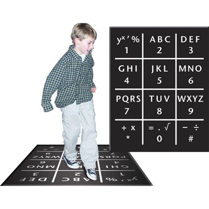Alpha Numeric Mat - Set of 5 w/ Curriculum products Alpha mat Set