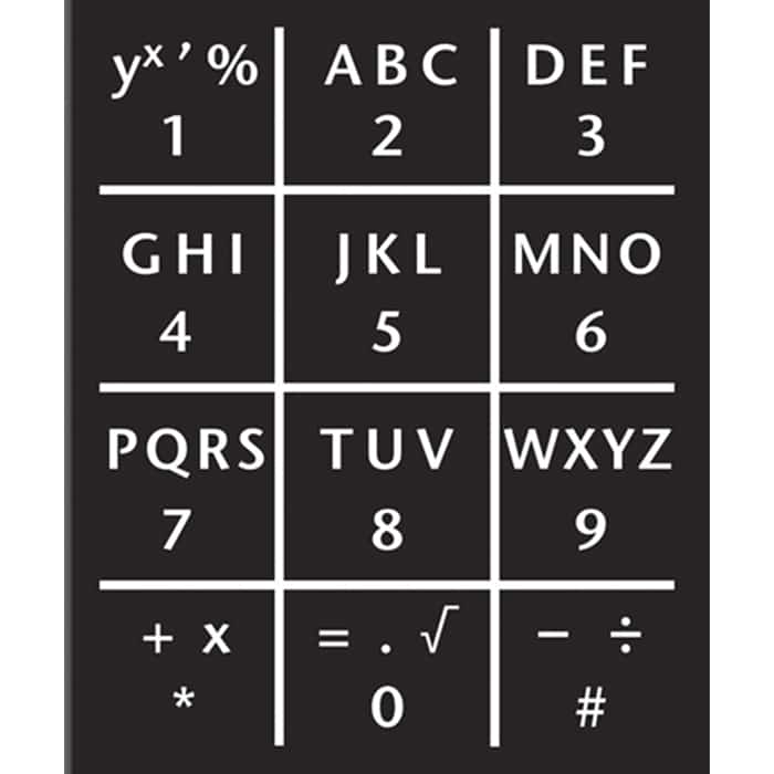 Alpha Numeric Mat - Set of 5 w/ Curriculum products Alpha mat Set