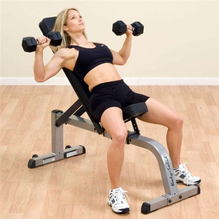 Body-Solid BOS-GFI21 Heavy Duty Flat Incline Bench products BOS GFI