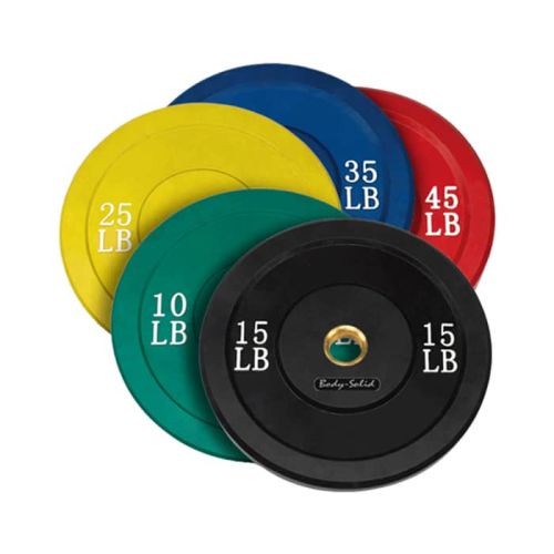 Bodysolid BOS-OBP Olympic Rubber Bumper Plates products BOS OBP