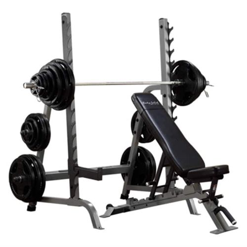 Bodysolid BOS-SDIB370 Pro Clubline Olympic Press System products BOS SDIB