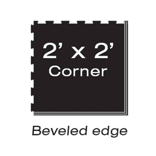 Guardian Fitness Flooring 2' x 2' x 1/2" Interlock products Humane GFF XX