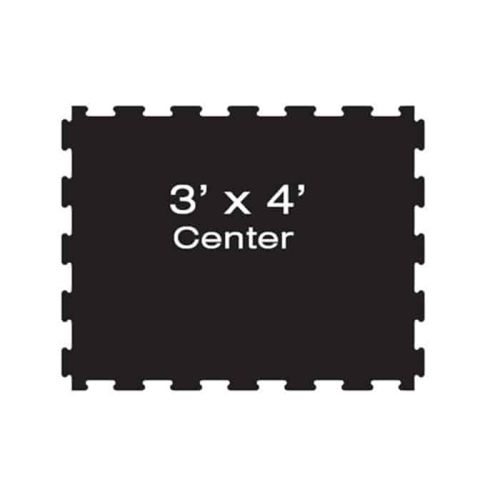Guardian Fitness Flooring 3' x 4' x 3/4" Interlock products Humane GFF XX