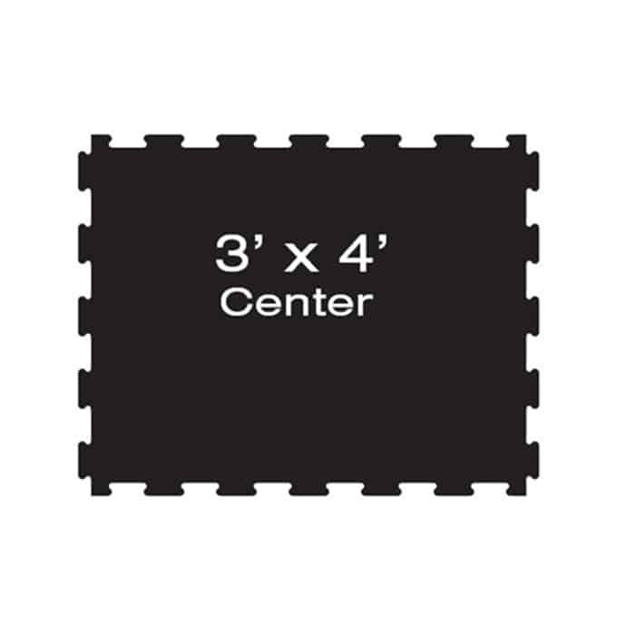 Guardian Fitness Flooring 3' x 4' x 3/4" Interlock products Humane GFF XX