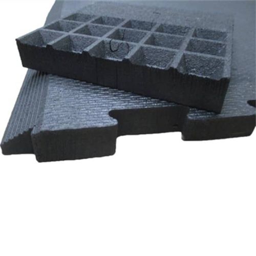 Shok-Lok Fitness Mat 2? x 2? ? Noise and Vibration Lifting Mat Interlock Center Tile products Humane Shok XX