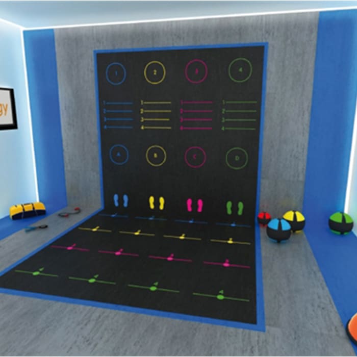 Pavigym Vertical Tile with Functional Zone Design products PAV VERTFZ