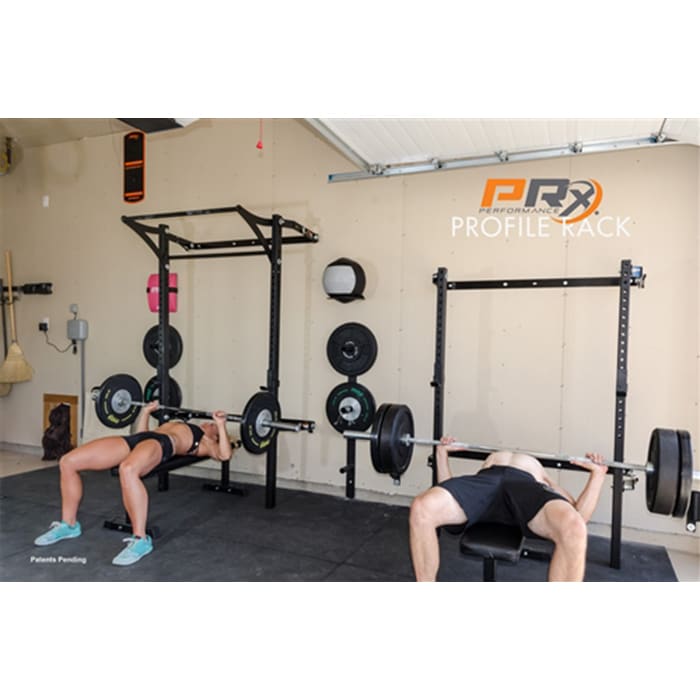 PRx 3x3 Profile Squat Rack PRO – Wall Mounted Rack Motion Fitness