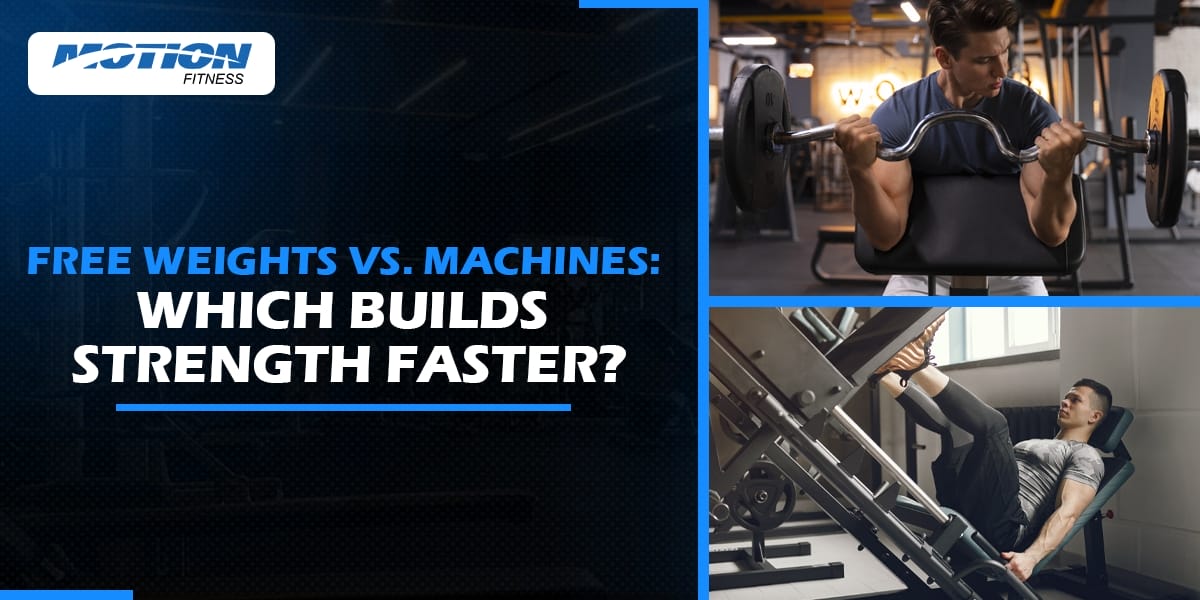 Free Weights vs. Machines Which Builds Strength Faster free weights vs. machines